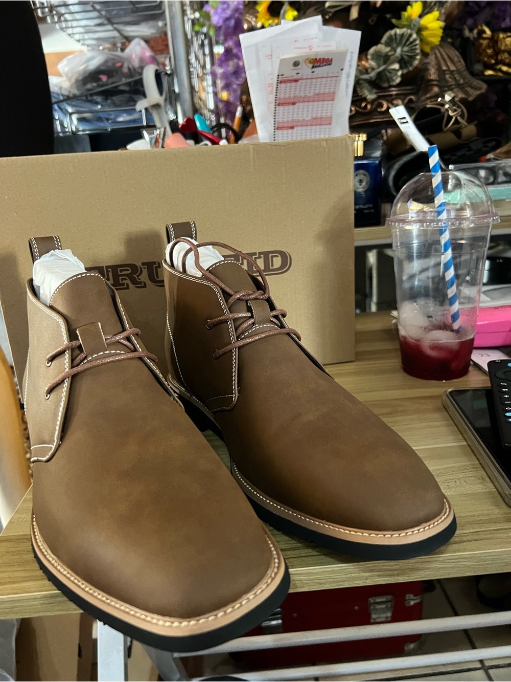 Brown Men’s Chukka Boots - Rugged Casual Style